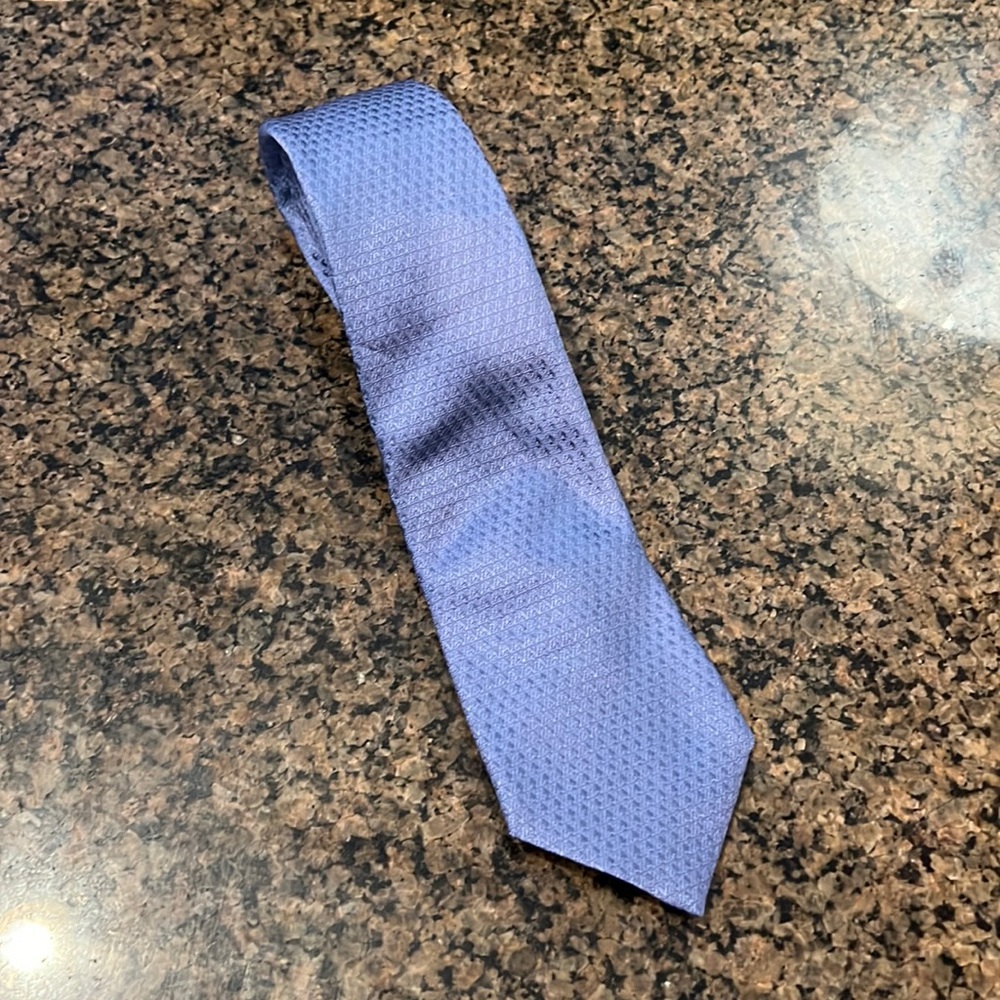 Authentic blue Louis Vuitton tie